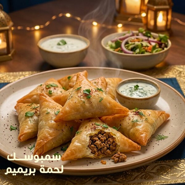 Meat Sambousek Premium 1 KG - سمبوسك لحمة بريميم 1 كيلو