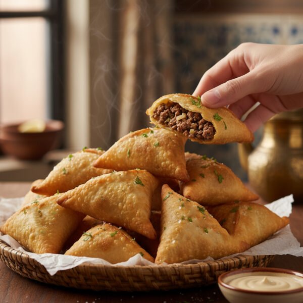 Meat Sambousek Premium 1 KG - سمبوسك لحمة بريميم 1 كيلو